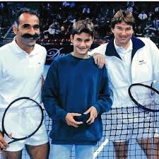 Roger Federer Said Respect Ball Boys And Ball Girls Once He Was Also A Ball Boy Now He Is Himself History Roger Federer Best Tennis Rackets Jimmy Connors