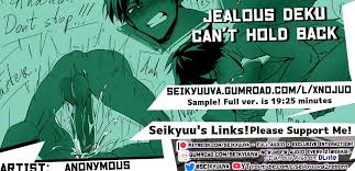 Cum-filled Deku yaoi action - My Hero Academia