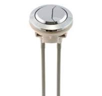 Dual Flush Activation Chrome Button - 58MM - Fluidmaster