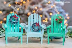 Beach Chair Coastal Ornament Beach Chairs Diy Coastal Ornament Xmas Crafts