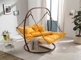 Single Double Increase Rattan Hammock Swing Chair With Images Indoor Hammock Bed Indoor Hammock Swing Chair Hammock Swing Chair