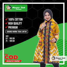 Demikian ulasan yang bisa saya sampaikan mengenai model baju muslim atasan untuk wanita muslimah trend terbaru yang semakin modern. Jual Baju Atasan Wanita Tunik Batik Cewek Muslim Dress Kondangan Lengan Panjang Busui Pakaian Kerja Dewasa Premium Modern Pekalongan Model Terbaru 2020 Di Lapak Mampier Batik Bukalapak
