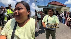 Viral Penjual Donat di Bali Dihadiahi Rumah dan Uang Rp 155 Juta dari Bule  Karena Diberi Donat Gratis -