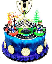 May 07, 2019 · 1. Go Kart Racing Mario Kart 12 Piece Birthday Cake Topper Set Featuring Mario And Luigi Themed Decorative Accessories Figures Average 2 Tall Amazon Ca Home