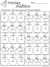 Place Values Tens And Ones Fall Math Free Worksheet Madebyteachers Math Addition Worksheets Halloween Worksheets Kindergarten Math Worksheets