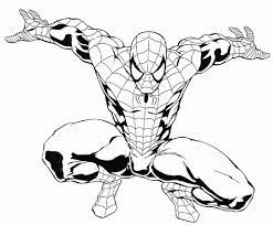 Coloring Page Spiderman Coloring Pages 91 Spiderman Coloring Spiderman Drawing Coloring Pages