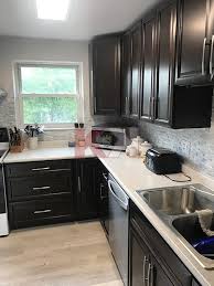Espresso Cabinets Rustic Kitchen Kitchen Design Rustic Kitchen Design