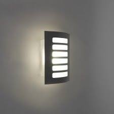 Wall Lamp Grid Led Dark Grey 95165 Porch Lighting Wall Lights Outdoor Wall Lights