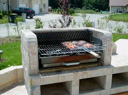 Construire un foyer de barbecue permanent sur le sol. Barbecue El Matos Constructions Et Passions