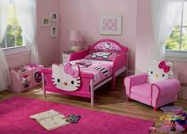اروع تصاميم وأشكال غرف اطفال هيلو كيتي كامله للبنات 2021 toddler bedroom sets hello kitty bedroom set hello kitty bedroom decor