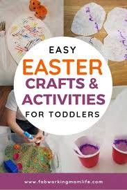 Brighten up your easter with these fun easter activities for toddlers. Easter Crafts And Activities For Toddlers And Preschoolers Fab Working Mom Life