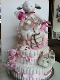 Gateau De Couches Mounette Avec 120 Couches Gateau De Couches Garcon Gateau De Couches Gateau De Couches Fille