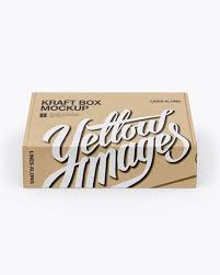 Download Kraft Box Psd Mockup High Angle Shottemplate Box Mockup Mockup Free Psd Free Psd Mockups Templates