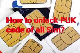 This is where the puk (personal unlock key) code comes in handy: How To Unlock Puk Blocked Sim Card Unlock Puk Code