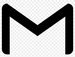 As you can see, there's no background. Google Mail Logo Black And White Png Download Gmail Icon Vector Png Clipart 2971831 Pikpng