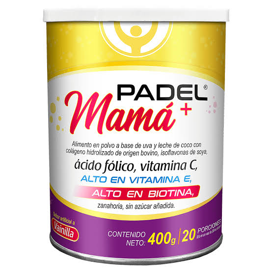 PADEL MAMA SABOR VAINILLA *400 GR
