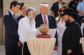 Resultado de imagen de Trump Israel