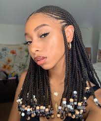 Besides good quality brands, you'll also find plenty of discounts when you shop for human braiding hair during big sales. Tresse Africaine 2020 Tutoriels Avec Descriptions Des Tresses Photos Braided Hairstyles African Braids Hairstyles Braids With Beads