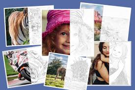 Create Coloring Pages From Photos For Free In 2020 Coloring Pages Color The Incredibles