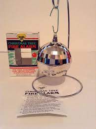 Ornaments come shipped in a decorative old world christmas gift box. Heads Up Christmas Tree Ornament Fire Alarm Silver Protect Save Life Fire Alarm Christmas Tree Ornaments Tree Ornaments