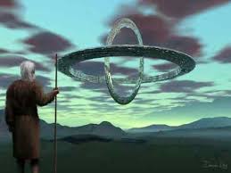 Image result for ufo's in bible times gif