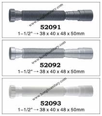china pp extensible drain hose for sink