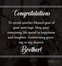 Best Wedding Anniversary Wishes For Brother Fnp Gardens