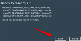 Choose to reset your pc and go to the next option. How To Factory Reset Your Windows 10 Pc Using Command Prompt