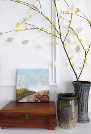 Our recycled glass vases from spain lend organic style to any room in the house with their subtle texture and unique shapes. Diy Craft Tutorial How To Make A Decorative Branch With Paper Flower Blossoms Feltmagnet