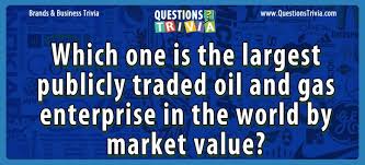 Blue ribbon sports was the name given to nike in 1964. Which One Is The Largest Publicly Traded Oil And Gas Enterprise In The World By Market