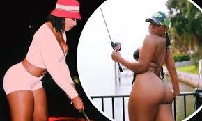 Hot megan first ever photoshoot in my bedroom | teendar. Megan Thee Stallion Flaunts Her Curves Fishing In String Bikini And Golfing In Pink Hot Pants Daily Mail Online
