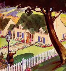 Creative And Modern Tricks Tree Fence Rustic Fence How To Build Rustic Fence How To Build Fence Illustrati Vintage Illustration Vintage Life Vintage Housewife