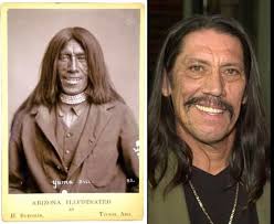 Ok, you cannot tell me Danny Trejo doesn't resemble Yuma Bill (Yavapai). 😁