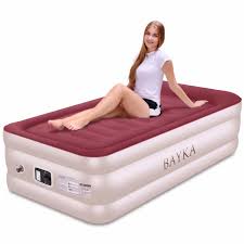 Air mattresses prepare for family visits, camping trips and sleepovers by purchasing a comfortable air mattress. Pin By Cheng Panha On Best Twin Air Mattresses Twin Air Mattress Air Bed Camping Bed