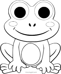 When we think of october holidays, most of us think of halloween. Frog Coloring Pages Coloringall