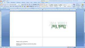 Click inside the box to type and format your text. 15 How To Create 5x7 Folded Card Template For Word In Word With 5x7 Folded Card Template For Word Cards Design Templates