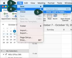 Opening Other Calendars In Outlook For Mac Anr Technology Services