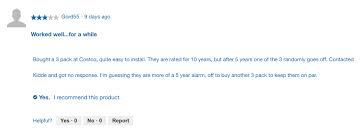 Smoke & carbon monoxide alarms. Costco Kidde 10 Year Hardwired Talking Smoke And Carbon Monoxide Alarm 3 Pack 94 99 Reg 129 99 Redflagdeals Com Forums