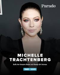 Heartbreaking news: Michelle Trachtenberg, beloved for her roles in 'Buffy  the Vampire Slayer', 'Gossip Girl', 'Ice Princess', and 'Harriet the Spy',  has passed away at 39, according to multiple reports. 💔 Our