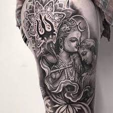 Tattoo Uploaded By Tattoodo Shiva And Parvati Collab By Sean Hall London Reese Seanhall Londonreese Blackandgre Shiva Tattoo Design Tattoos Lil B Tattoo
