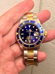 As with any birthday party, there's no requirement that you must bring a gift. Two Tone Sub This Was A 40th Birthday Present In 2004 Rolex