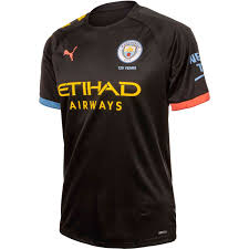 Make your custom image of manchester city 2019/20 soccer jersey with your name and number, you can use them as a profile picture avatar, mobile wallpaper, stories or print them. 2019 20 Puma Manchester City Away Jersey Soccerpro Manchester City Manchester City Logo Soccer Jersey