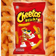 (why tesco seem to have gotten rid of the flaming hot cheetos and replaced them with this monstrosity, i have no idea.) Cheetos Sticks Von Matutano Your Spanish Corner