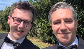 Who is Adam Harris? Tanaiste's brother ties the knot