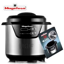 Por lo general puedes ahorrar con una olla express de un 50% a un 70% en el tiempo de cocinado. Olla A Presion Electrica Magefesa Easy Express Menajeando