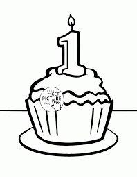 Get crafts, coloring pages, lessons, and more! Birthday Cupcake 1st Coloring Page For Kids Holiday Coloring Pages Printables Free Birthday Coloring Pages Coloring Pages For Kids Happy Birthday Printable