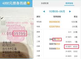與4000元擦身而過…. 還好不是與1000萬….. 真的會難過一整年一輩子吧！