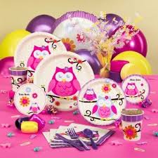 Plates And Napkins For An Owl Themed Baby Shower Please Owl Baby Shower Theme Baby Shower Party Supplies Owl Baby Shower