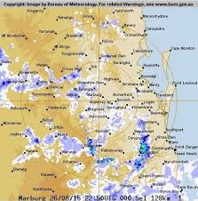 Pic source brisbane bom weather radar down the couriermail. 128 Marburg Radar Loop