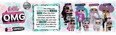 Animals, barbie, cartoons, plants, disney, education, lol surprise, mandalas, marvel coloring. Lol Surprise O M G Winter Disco Dollie Fashion Doll Sister Multi Colour 561798 Buy Online At Best Price In Uae Amazon Ae